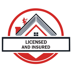 Licensed and Insured badge